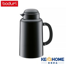 Bodum CHAMBORD 真空雙層保溫瓶 1000cc 復古保溫瓶, 黑色, 詳見包裝, 詳見包裝