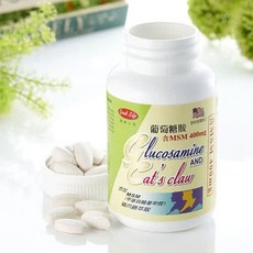 得意人生 Good Life 葡萄糖胺 MSM 400mg 加強錠 60錠 素食 美國進口, 1個