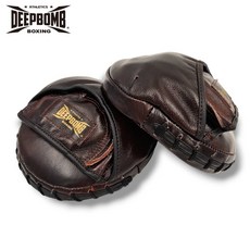 古川小夫 DEEPBOMB 剃刀靶 牛皮小靶 拳擊訓練手靶, 1個