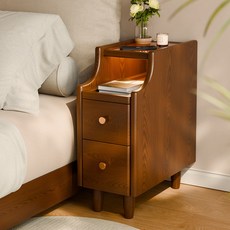 에코소라노 원목 다용도 보조 소파 사이드 테이블 서랍장 침대옆 협탁, 20cmRF-HD816, 1개