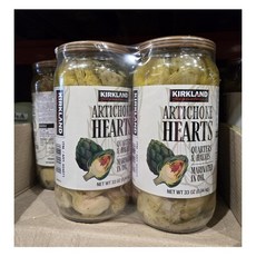 코스트코 Kirkland Signature 커클랜드 아티초크 하트 통조림 (940g X 2병), 1개, 1.88kg