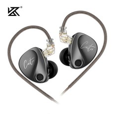 KZ Castor In Ear HiFi 이어폰 2DD 다이나믹 하이 엔드 조정 가능한 밸런스드 아마츄어 모니터 폰 취소, Im ved Bass NO C