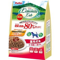 PETIO 派地奧 Limomite Lab 室內犬 7歲熟齡犬 軟飼料 便便尿臭約80%削減, 派地奧軟飼料-室內成犬1kg, 1個