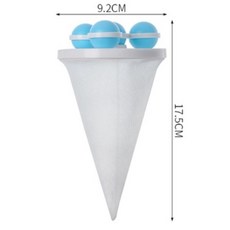 JZBD 洗衣機棉絮毛髮收集器 浮動式濾網 藍色 9.2x17.5公分, 1個, 【洗衣機棉絮毛髮收集器】藍色