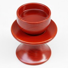 가온공방 제사용품 술잔 제사 제기잔 술잔받침 전통 제기용품, 1개