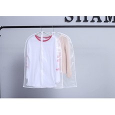 PS樂 衣服防塵罩 透明加厚可水洗防塵袋 拉鍊款, 1個