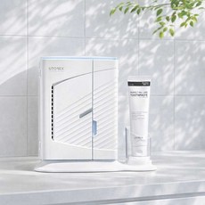 유토렉스 프라임 스마트 AI 칫솔 살균기 UV-C 자동 순환 칫솔 전체 살균 히팅 건조기 UTC-81UV, 스카이블루