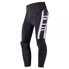 남성용 사이클링 팬츠 로드 바이크 압박 타이츠 겨울 자전거 하의 패딩 UV 방지 그린 롱. 163078