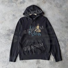 푸 파이터스 FOO FIGHTERS 가을 겨울 프린트 긴소매 티셔츠 유니섹스 맨투맨