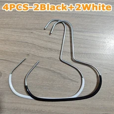 4PCS-작은 금속 모자 걸이 | 야구 넥타이 스카프 및 가방에 적합한 독립적인 미끄럼 방지 보관함, 01 4PCS