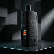 헤스티유 전자담배 실리콘 케이스 아스몬 하이 asmon hi 호환용, 1개, 블랙