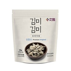 국산 천연재료 김부각 김스낵 전통맛, 20g, 1개