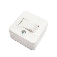 콘센트 정격 노출 사각 전선 전기 매립 스위치 전원, 1개, 본상품선택