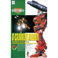 BANDAI 萬代 1/100 鋼彈F91 G加農重火力型, 1個