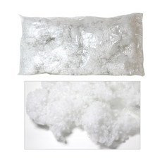 방울솜 만들기 재료 100g, 3개, 흰색