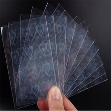 생활공간 10개 투명 포토 슬리브 10p투명포토슬리브61x88mm, 큰별