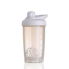 防漏運動水杯 刻度標示 蛋白粉搖搖杯 健身代餐奶昔杯 男女適用 便攜耐用 密封防灑+500ml米色+單杯+杯刷, 1個, 1L, 500ml米色:單杯+杯刷