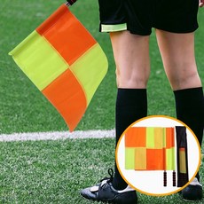 부심기 부심 깃발 심판 기 축구 프로 주심 오프사이드, 1개, 상세페이지 참조