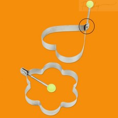 퓨리샵 계란 모양틀 계란틀, 꽃, 1개