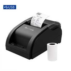 무선 바코드 프린터 USB BT 58mm 데스크탑 영수증 내부에 종이 1개 지원 ESC, USB Printer, 플러그