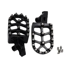 발받침 풋 페그 레스트 풋 페그 베타 RR 125 250 300 350 390 400 430 480 520 525 2T 4T X 트레이너 250 300 액세서리, 01 Black