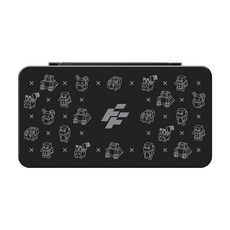 FlashFire 富雷迅 Switch 遊戲卡收納盒 (24片裝) 霹靂布袋戲授權, 黑色, 1個, SC01BK