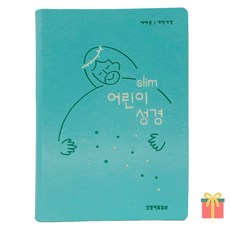 어린이 성경책 슬림형 주일학교 개역개정 색인 지퍼없음, 생명의말씀사, 슬림어린이성경_무지퍼_뉴민트 생명의말씀사, 슬림어린이성경_무지퍼_뉴민트