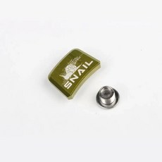 자전거 체인링 볼트 알루미늄 체인휠 나사 사각형 도로 크랭크셋 사이클링 부품, 9. Green-1PCS, 1개