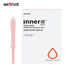 이너감 멀티케어 에센스젤 (30개입) /보습청결제 꽃샘 Y존 케어 청결 세정 (박스 포장), 1개, 1.7g