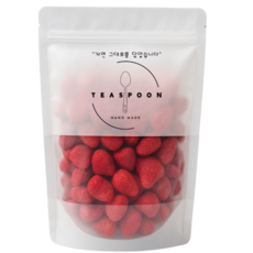 동결 딸기 과일칩 100g 쫀득쿠키 재료 요거트 토핑, 1개