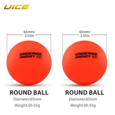 2pcs 아이스 하키 퍽 롤러 로드 라운드 리바운드 없음 볼 스트리트 훈련 스포츠 용품, 03 2 round