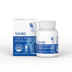 jayeonhaedap 乳鐵蛋白錠 600mg, 30顆, 1罐