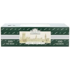 Ahmad Tea 홍차 영어 차 라즈베리 인덜전스 블랙 티 태그 및 알루미늄 호일 포장, 얼그레이