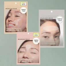 마르시끄 저자극 탄력 보습 링클 리페어 주름패치 미간+팔자+ 이마 3종세트 84매입 1개