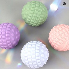 라크로스 볼 어깨 마사지 지압 스트레칭 종아리 알 빼기 땅콩마사지볼