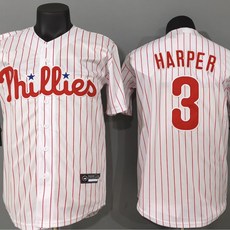 피칭스 하퍼 화이트 스트라이프 자수 볼티