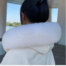 保暖毛毛圍脖 女秋冬季韓版圍脖 加厚百搭毛領子