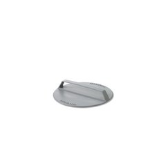 18cm DL18-GY 버미큘라 유키히라 전용 드롭 리드 오이스터 그레이 주물 법랑, 1개