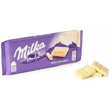 Milka 독일 Weisse Schokolade 화이트 초콜릿 3팩