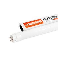 東亞照明 LED T8 燈管 4尺 三種色溫 黃/自然/白 19W, 白光, 10個