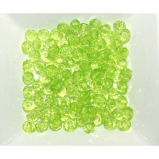 크리스탈 비즈 론델컷 비즈공예재료 팔찌 만들기, 그린 A4805, 1세트, 6mm