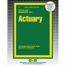 (영문도서)Actuary Paperback, National Learning Corp, English, 9781799300076