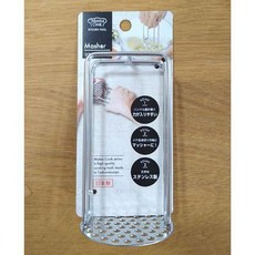 【東京速購】日本製 Mama cook不銹鋼搗泥器 罐頭瀝油 馬鈴薯搗泥器 食物壓泥器 雞蛋沙拉, 1個