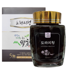 약초인 국내산 도라지청 500g 순수 천연도라지, 1개