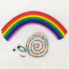 점토와 비즈로 달팽이 걸이 만들기 - 4인세트, 해당상품, 1개