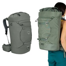 오스프리 질럿 45L 등산 배낭 스포츠 가방 백팩 45리터 ZEALOT OPC0ABP004, Rocky Brook Green, S