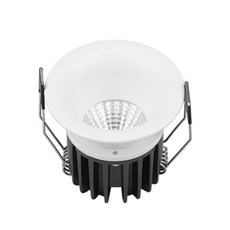 에코 델링 COB 다운라이트 12W 타공90mm(4인치) 플리커프리 매입등, 주백색, 1개