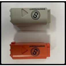 兒童電動連發水槍玩具高壓噴水槍脈衝強力射程燈光打水仗戲水禮物, 1個, SQ15電池(灰色/橙色):1個