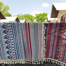 캠핑테이블보 테이블보 캠핑소품 테이블보 mon*0164af, 화이트레드, 1개