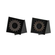 픽시 코그 싱글기어 기어비 톱니바퀴 16T 17T, 1개, BLACK 17T